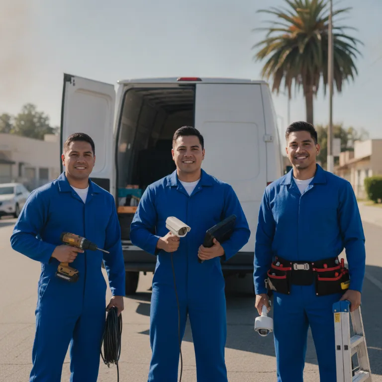 Instalação Videovigilância equipe em Americana